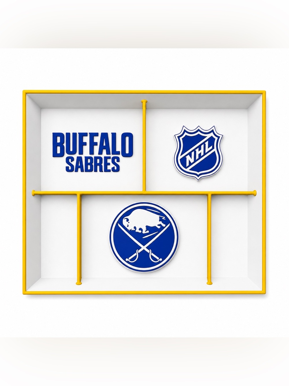 Buffalo Sabres NHL Pocket Dump Tray - For Keys, Wallet, Money, Etc
